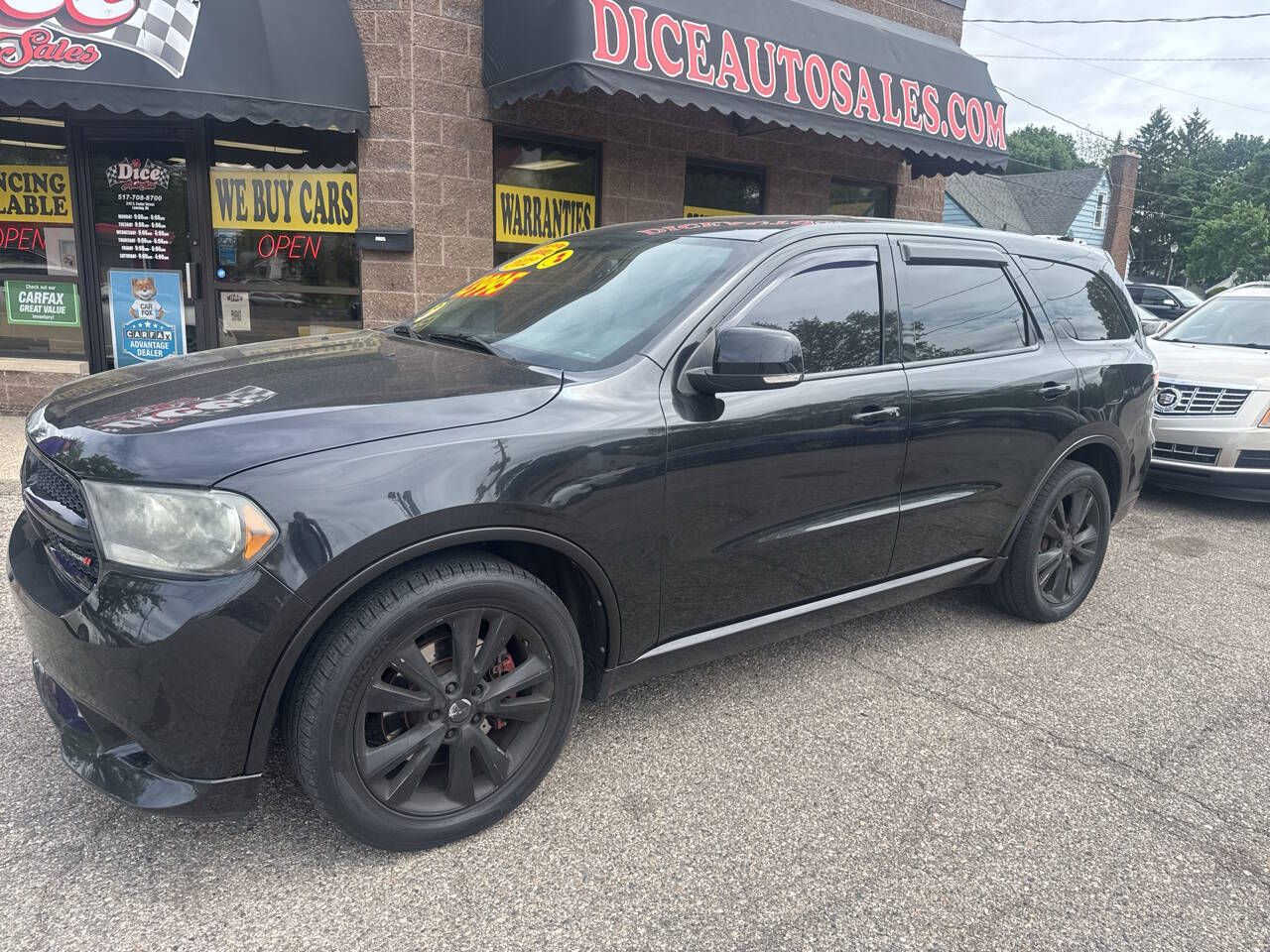 Black 2012 Dodge Durango R/T AWD R/T 4dr SUV 1
