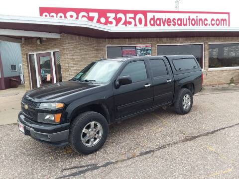 2012 Chevrolet Colorado for sale at Dave's Auto Sales & Service in Weyauwega WI