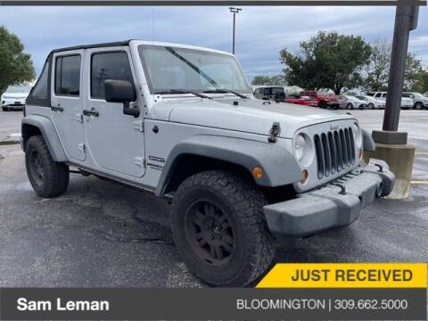 2010 Jeep Wrangler Unlimited for sale at Sam Leman Mazda in Bloomington IL