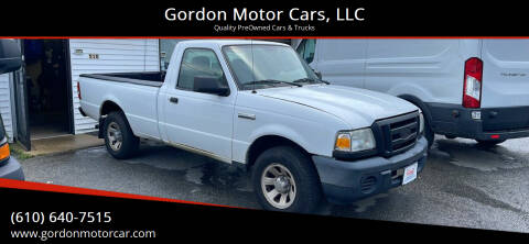 2008 Ford Ranger for sale at Gordon Motor Cars, LLC in Frazer PA