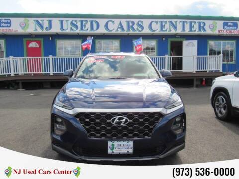 2019 Hyundai Santa Fe for sale at New Jersey Used Cars Center in Irvington NJ