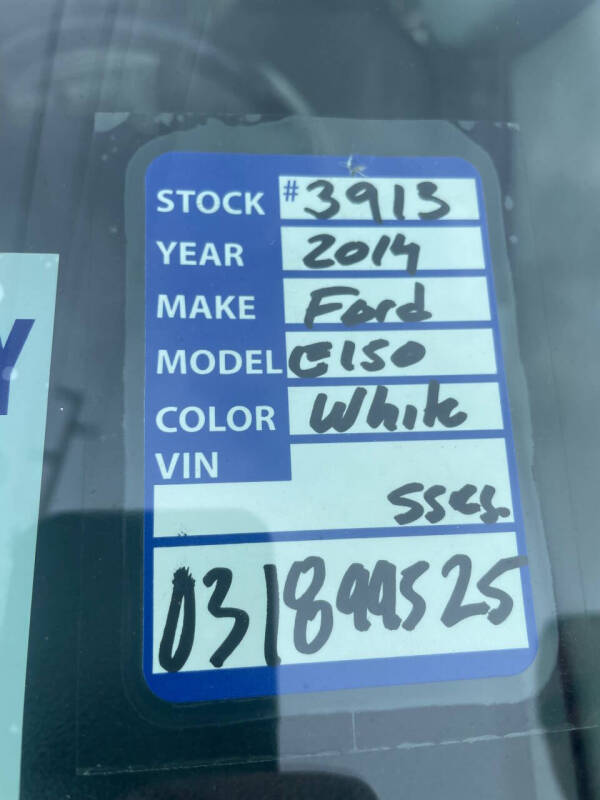 2014 Ford E-Series E-150