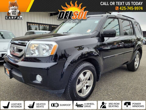 2010 Honda Pilot for sale at Del Sol Auto Sales in Everett WA