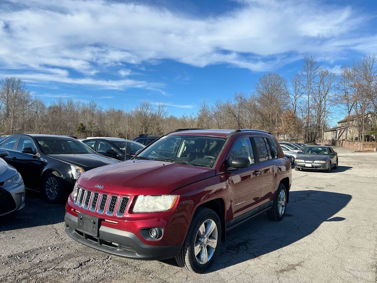 Red 2011 Jeep Compass Latitude Latitude 4dr SUV 2