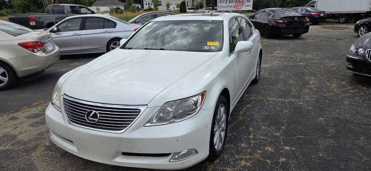 White 2009 Lexus LS 460 Base AWD 4dr Sedan 1