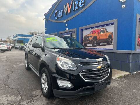 2016 Chevrolet Equinox for sale at Carwize in Detroit MI