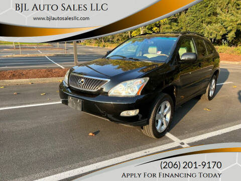 2007 Lexus RX 350 for sale at BJL Auto Sales LLC in Auburn WA