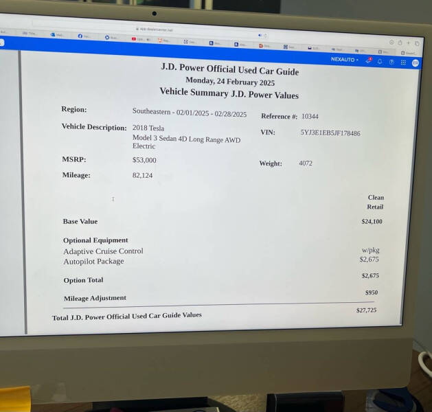 2018 Tesla Model 3 Long Range
