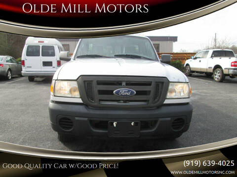 2010 Ford Ranger for sale at Olde Mill Motors in Angier NC