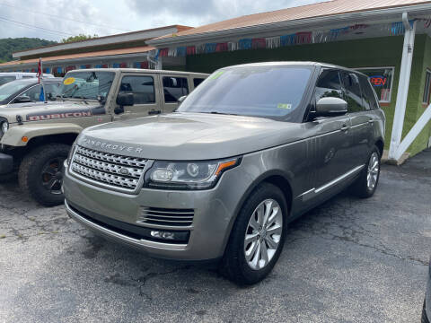 2017 Land Rover Range Rover for sale at PIONEER USED AUTOS & RV SALES in Lavalette WV