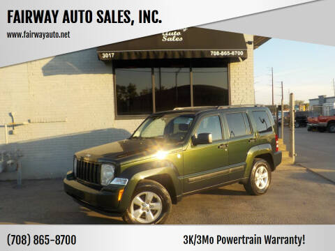 2011 Jeep Liberty for sale at FAIRWAY AUTO SALES, INC. in Melrose Park IL