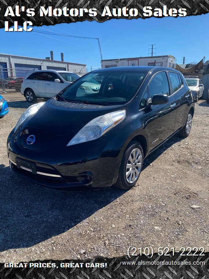 2013 Nissan LEAF for sale at Al's Motors Auto Sales LLC in San Antonio, TX