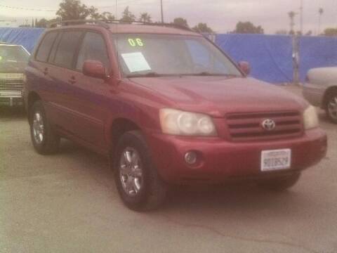 2006 Toyota Highlander for sale at Valley Auto Sales & Advanced Equipment in Stockton CA