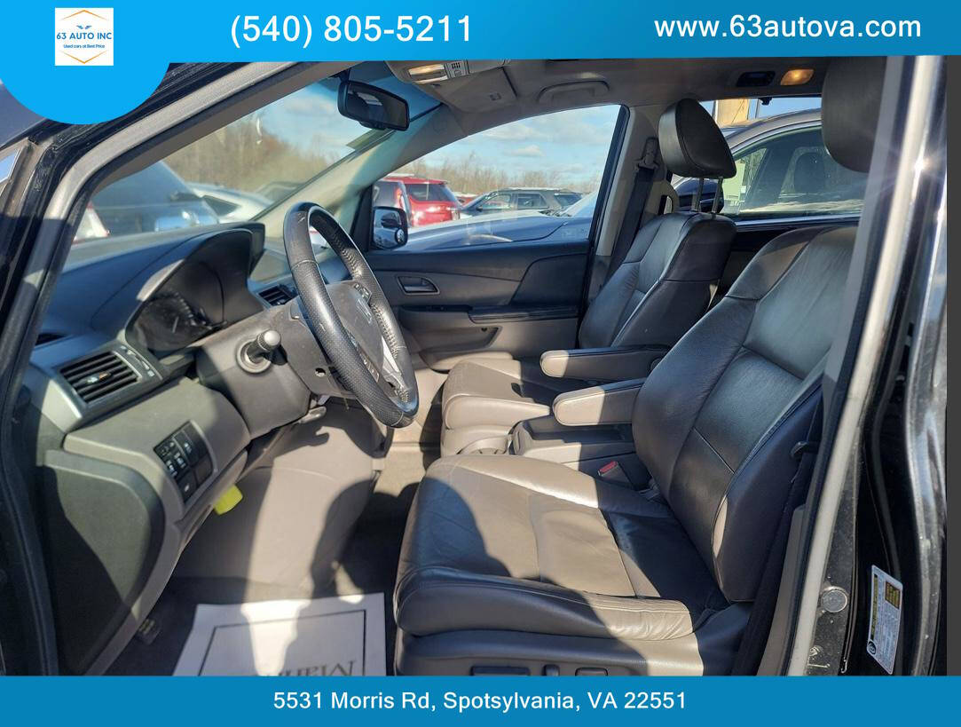 2011 Honda Odyssey for sale at 63 Auto Inc in Spotsylvania, VA