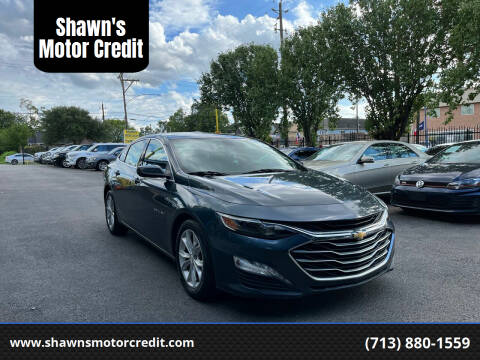 2019 Chevrolet Malibu for sale at Shawn's Motor Credit in Houston TX