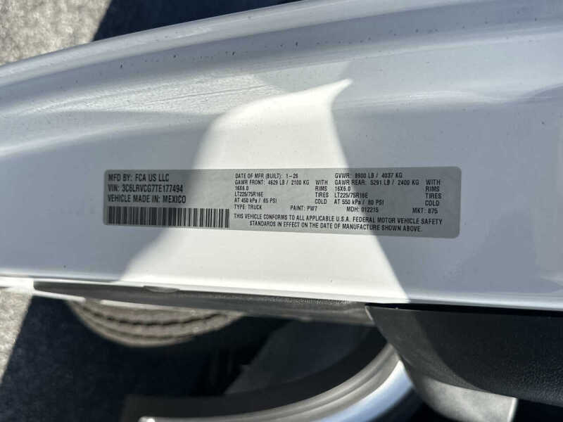 2026 RAM ProMaster