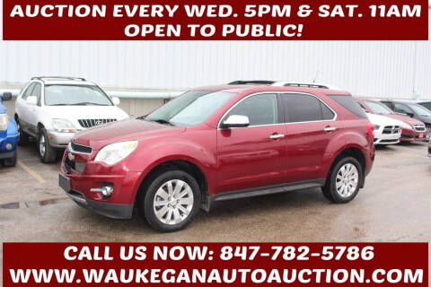 2011 Chevrolet Equinox for sale at Waukegan Auto Auction in Waukegan IL