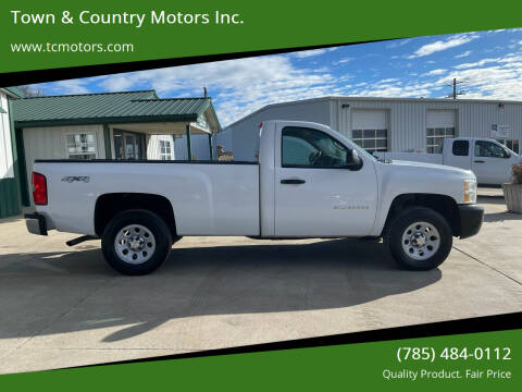 2012 Chevrolet Silverado 1500 for sale at Town & Country Motors Inc. in Meriden KS