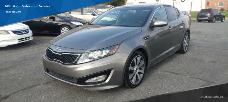 2012 Kia Optima for sale at ABC Auto Sales and Service in New Castle DE