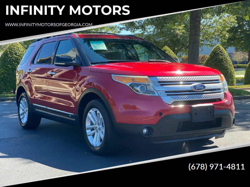 2012 Ford Explorer for sale at INFINITY MOTORS in Gainesville GA