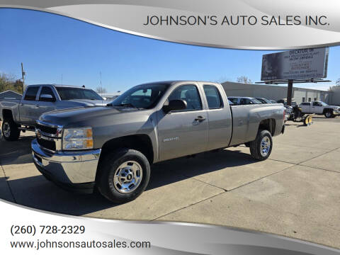 2013 Chevrolet Silverado 2500HD for sale at Johnson's Auto Sales Inc. in Decatur IN