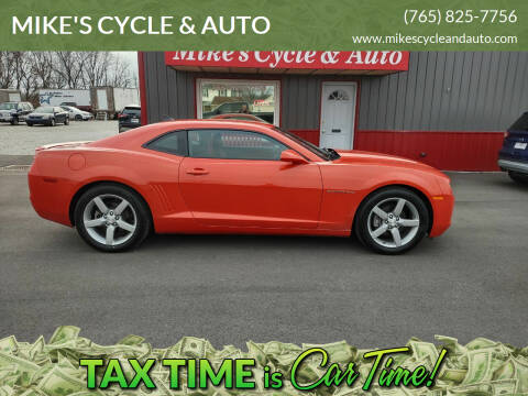 2012 Chevrolet Camaro for sale at MIKE'S CYCLE & AUTO in Connersville IN