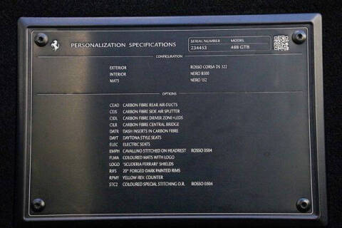 2018 Ferrari 488 GTB
