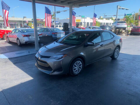 2019 Toyota Corolla for sale at American Auto Sales in Hialeah FL