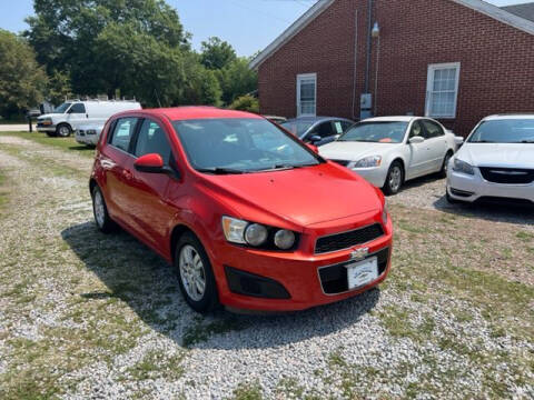 2013 Chevrolet Sonic for sale at RJ Cars & Trucks LLC in Clayton NC