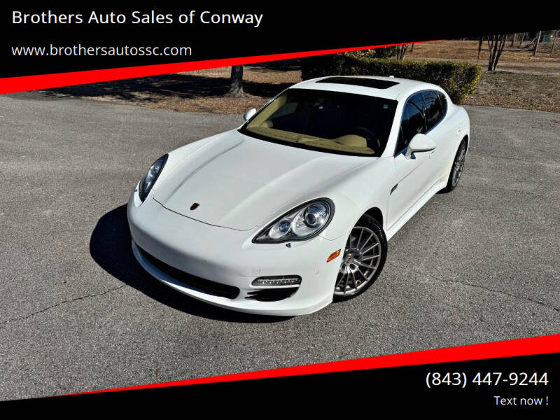 2013 Porsche Panamera for sale at Brothers Auto Sales of Conway in Conway SC