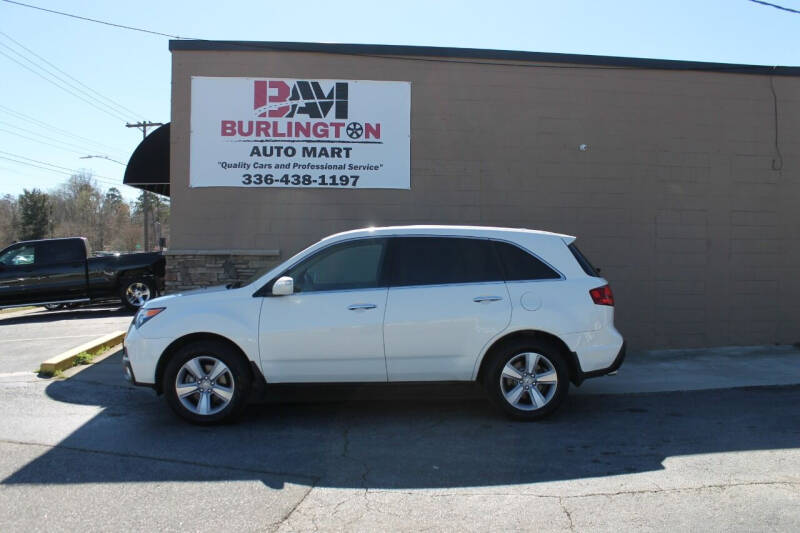 2013 Acura MDX for sale at Burlington Auto Mart in Burlington NC