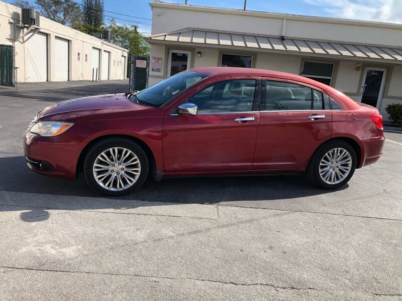 2011 Chrysler 200 for sale at Clean Florida Cars in Pompano Beach FL