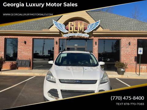 2013 Ford Escape for sale at Georgia Luxury Motor Sales in Cumming GA