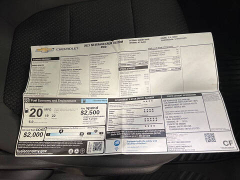 2021 Chevrolet Silverado 1500