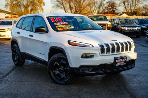 2014 Jeep Cherokee for sale at Nissi Auto Sales in Waukegan IL