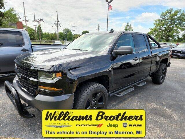 2018 Chevrolet Silverado 1500 for sale at Williams Brothers - Pre-Owned Monroe in Monroe MI