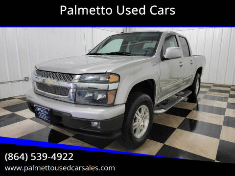 2012 Chevrolet Colorado for sale at Palmetto Used Cars in Piedmont SC