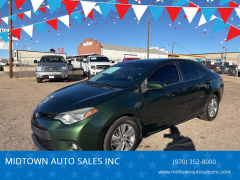 2014 Toyota Corolla LE Eco