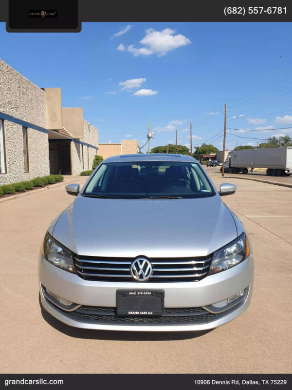 2015 Volkswagen Passat for sale at GRAND CARS in Dallas TX