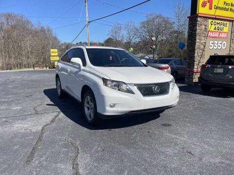 2011 Lexus RX 350 for sale at NO FULL COVERAGE AUTO SALES LLC in Austell GA
