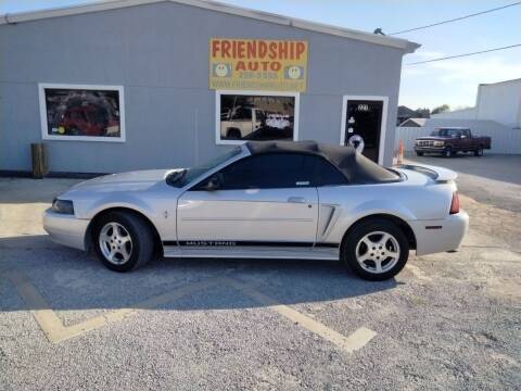 2002 Ford Mustang for sale at Friendship Auto Sales in Broken Arrow OK