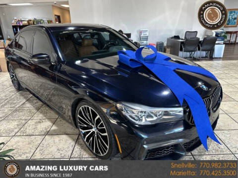 2018 BMW 7 Series for sale at Amazing Luxury Cars in Snellville GA