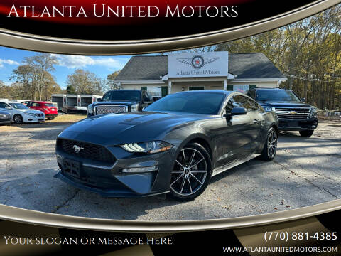 2018 Ford Mustang for sale at Atlanta United Motors in Jefferson GA