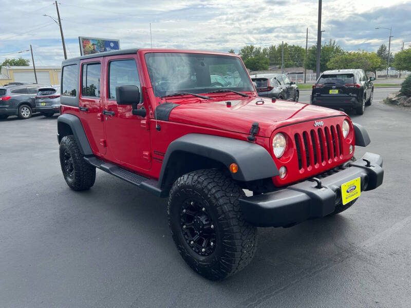 2014 Jeep Wrangler Unlimited for sale at Tri City Car Sales, LLC in Kennewick WA