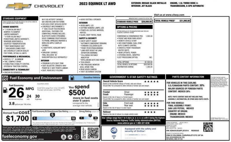2023 Chevrolet Equinox LT
