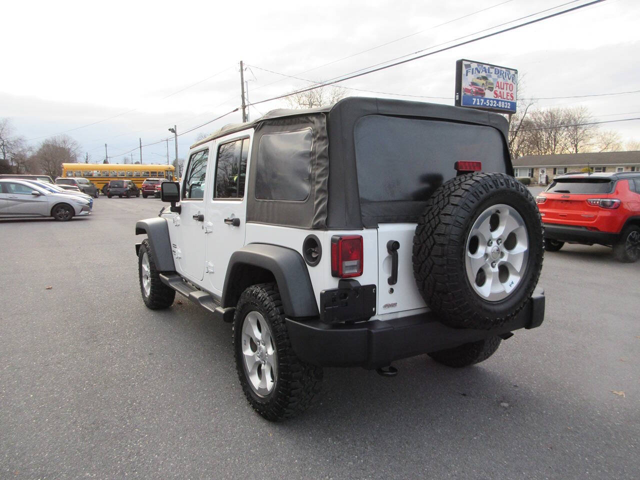 2014 Jeep Wrangler Unlimited for sale at FINAL DRIVE AUTO SALES INC in Shippensburg, PA