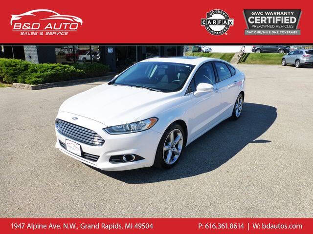 2016 Ford Fusion for sale at B&D Auto Sales Inc in Grand Rapids MI