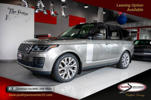 2021 Land Rover Range Rover for sale at Quality Auto Center in Springfield NJ