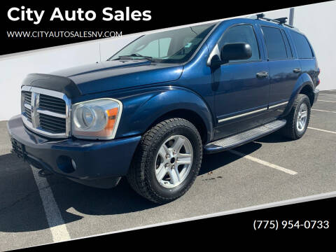 2004 Dodge Durango for sale at City Auto Sales in Sparks NV