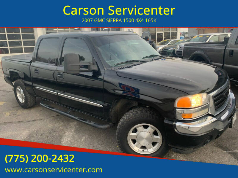 2007 GMC Sierra 1500 Classic for sale at Carson Servicenter in Carson City NV
